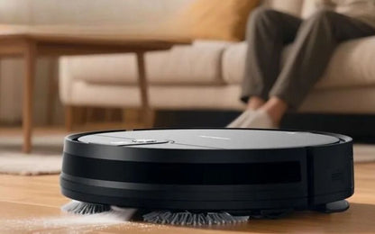CleanBot Slim™ – Ultra-Thin 2-in-1 Robot Vacuum (Vacuum & Mop)