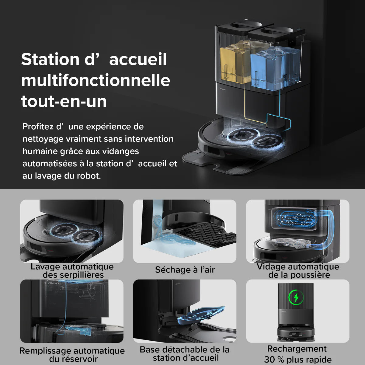 CleanBot Slim™ – Ultra-Thin 2-in-1 Robot Vacuum (Vacuum & Mop)